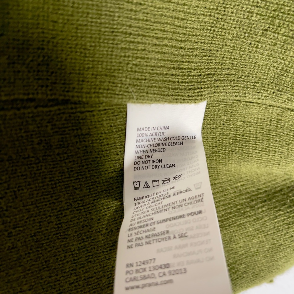 prAna Logo Beanie With Beer Mugs Winter Snow Hiking Streetwear St. Patrick's Day - Picture 4 of 6